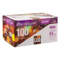 Pisca 100 Leds Double Colorido Multissequencial Newpro