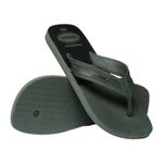 SandaliaCityBasicVerdeOlivaePretoHavaianas39/40-164196