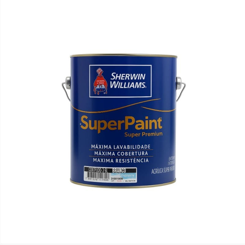 TintaAcrilicaBrancoFoscoSherwinWilliamsSuperPaint 36L-164239