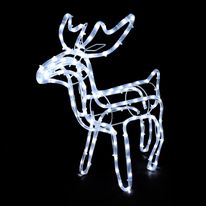 Armação Rena Branca Newpro 60cm x 60cm