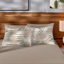 Jogo de Lençol Chipre Sul Brasil 3 peças