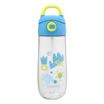 Garrafa Squeeze Infantil Azul Newpro 550ml