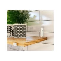 Suporte para Prateleira Invertida Álamo Branco 20cm