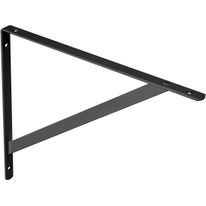 Suporte para Prateleira Forte Álamo Preto 40cm