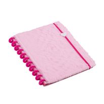 Caderno Capa Dura Espiral Disco Plush BRW 80 folhas
