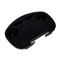 Mesa Plástica Portátil para cadeira de Praia Mor Preta