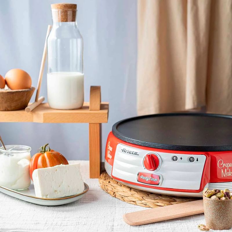 CrepeiraRetroPartyTimeVermelhaAriete1000W220V-165074