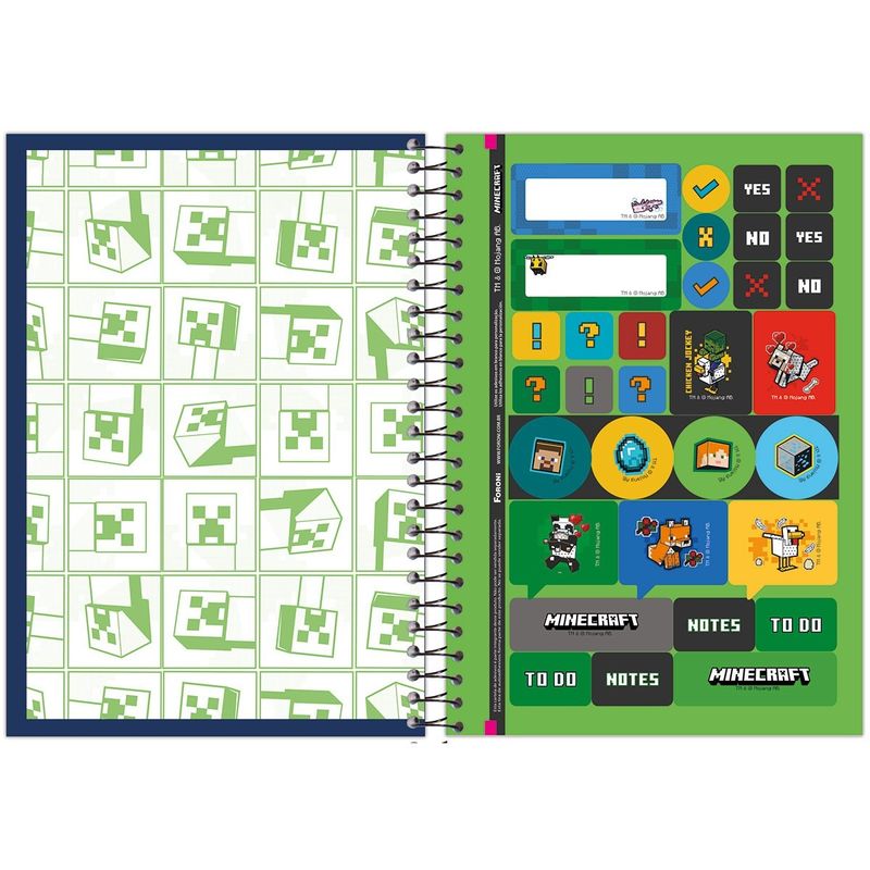 CadernoEspiralCapaDuraForoniMinecraft80folhas-165172