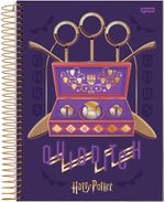 CadernoCapaDuraEspiralHarryPotterJandaia1x196folhas-165197
