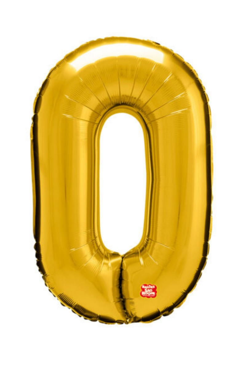 BalaoMetalizadoNº0Dourado40cmSaoRoque-145481