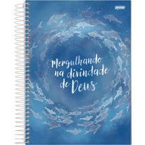 Caderno Capa Dura Espiral Believe Sortido Jandaia 1x1 80 folhas