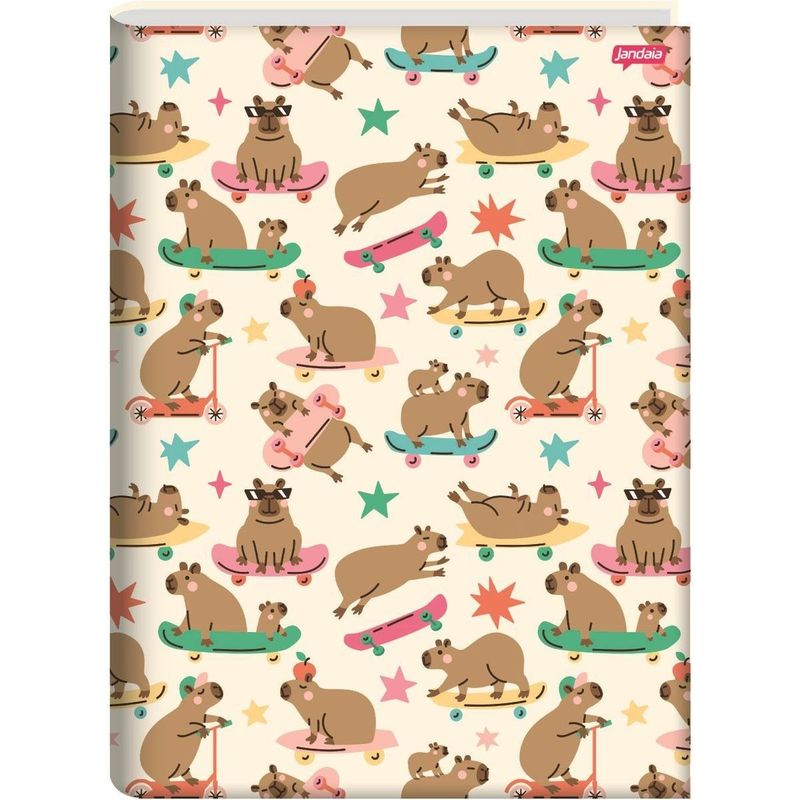 CadernoBrochuraCapaDuraCapyvibesSortidoJandaia1x180folhas-165623