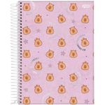 CadernoEspiralCapaDuraCapyvibesJandaia1x196folhas-165631