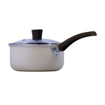 Panela em Alumínio Antiaderente Eko Bege Multiflon 18cm