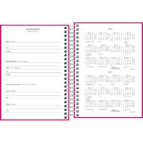 Agenda Anual Tilibra Pepper Rosa