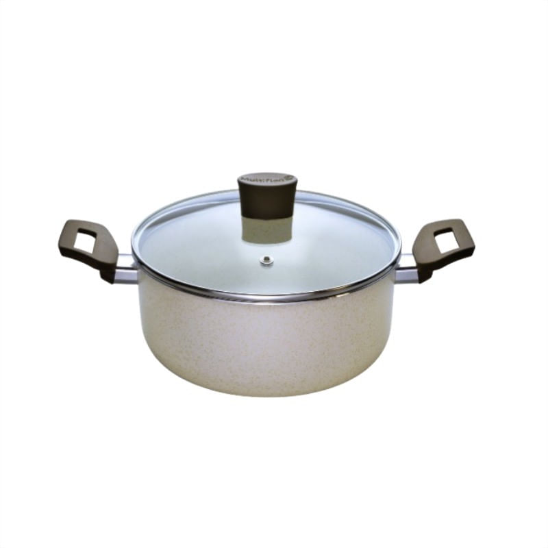 CacarolaemAluminioAntiaderenteEkoBegeMultiflon20cm-166073