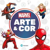 Livro Arte e Cor Marvel Culturama