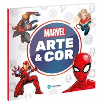 Livro Arte e Cor Marvel Culturama