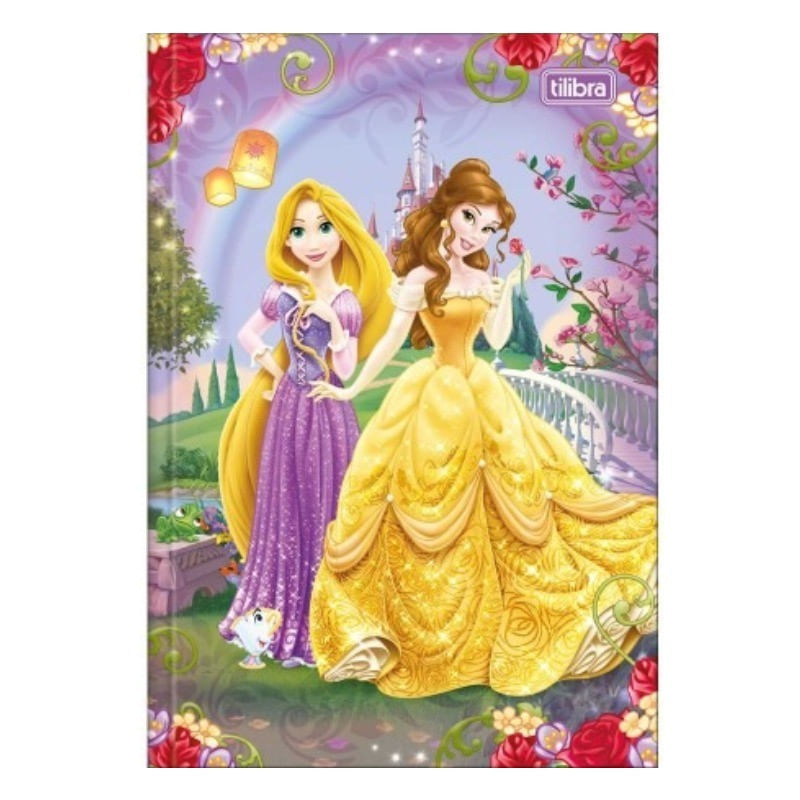 CadernoBrochuraCapaDuraTilibraPrincesasSortida1x480folhas-166156