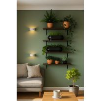 Suporte para Prateleira Preto Prat-K 30cm