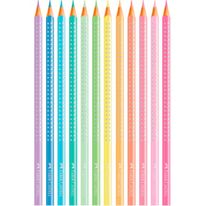 Lápis de Cor Sparkle Faber Castell 12 Cores