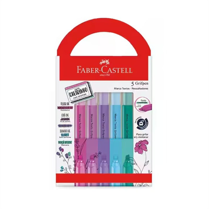 ConjuntoMarcaTextoRevigoraFaberCastell5Pecas-166442