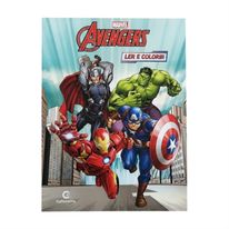 Livro Ler e Colorir Marvel Sortido Culturama