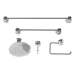 KitAcessoriosparaBanheiroCromadoBellaArte5Pecas-166680