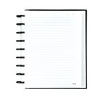 CadernoEspiralCapaDuraDiscoBlackBRW1/180Folhas-166693