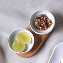 Ramequim de Cerâmica Orgânico New White Porto Brasil 70ml