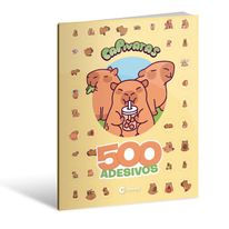 Livro 500 Adesivo Capivara Culturama