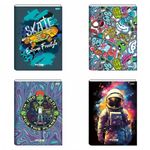 CadernoBrochuraCapaDuraFlowSortidoJandaia1/480folhas-165436