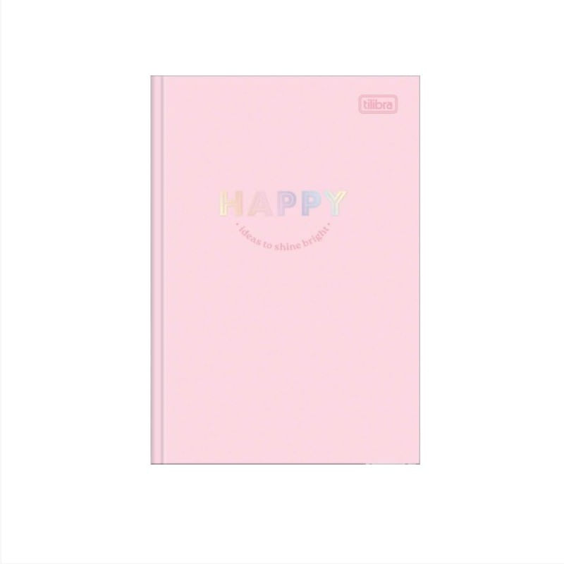 CadernoBrochuraCapaDuraSortidoHappyTilibra1/480folhas-166109