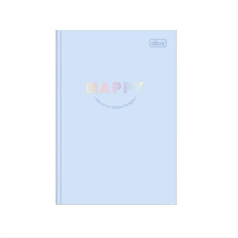 CadernoBrochuraCapaDuraSortidoHappyTilibra1/480folhas-166112