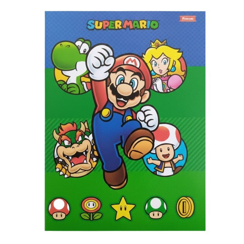 CadernoBrochuraCapaduraMarioSortidoForoni1x1com80folhas-165312