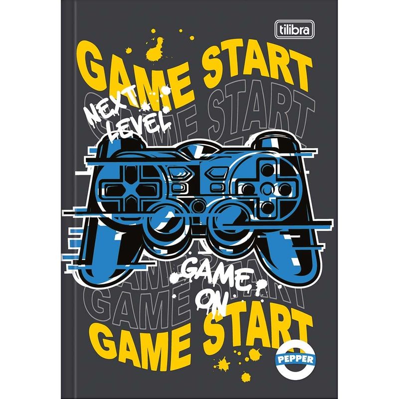 CadernoBrochuraCapaDuraPepperSortidoTilibra1/440folhas-165833