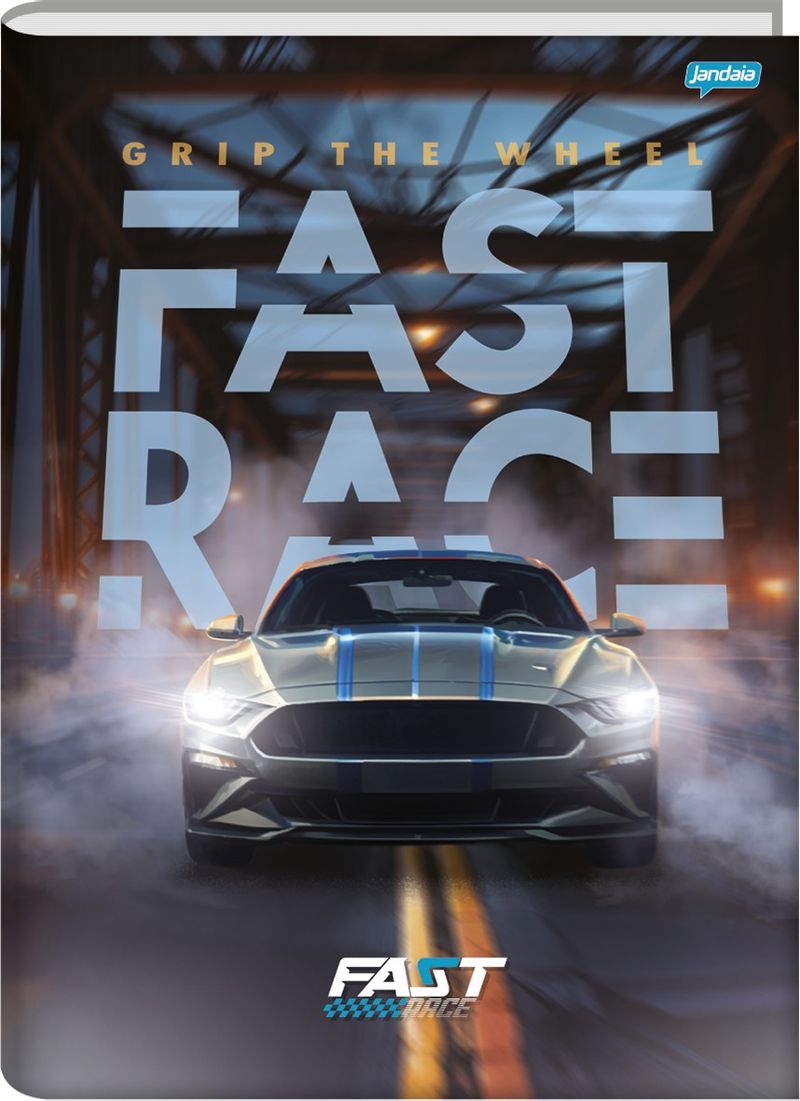 CadernoBrochuraCapaDuraFastRaceJandaia1/480folhas-165119