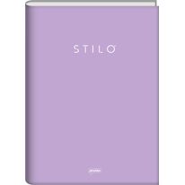 Caderno Brochura Capa Dura Stilo Sortido Jandaia 1/4 80 folhas