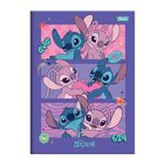 CadernoBrochuraCapaduraStitchSortidoForoni1/4com80folhas-165143