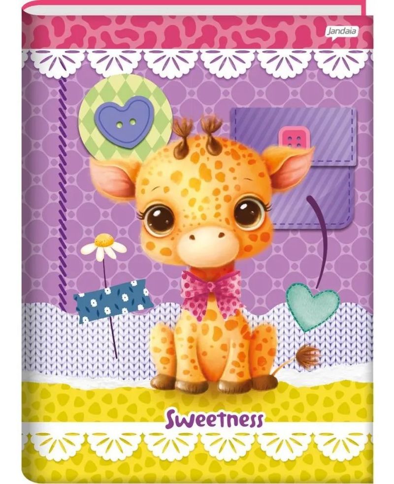CadernoBrochuraCapaDuraSortidoSweetJandaia1/480folhas-165563