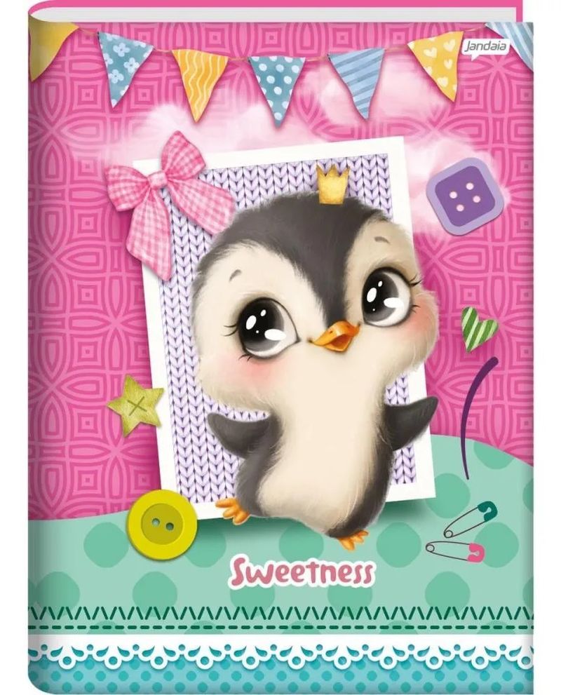 CadernoBrochuraCapaDuraSortidoSweetJandaia1/480folhas-165562