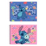 CadernoEspiraldeDesenhoStitchForoniSortidocom80folhasCadernoEspiralCapaduraStitchForoniSortidocom80folhas-165418