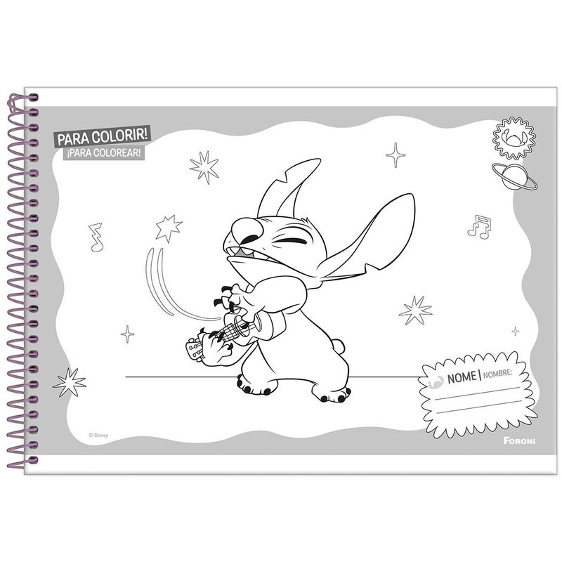 CadernoEspiraldeDesenhoStitchForoniSortidocom80folhasCadernoEspiralCapaduraStitchForoniSortidocom80folhas-165308