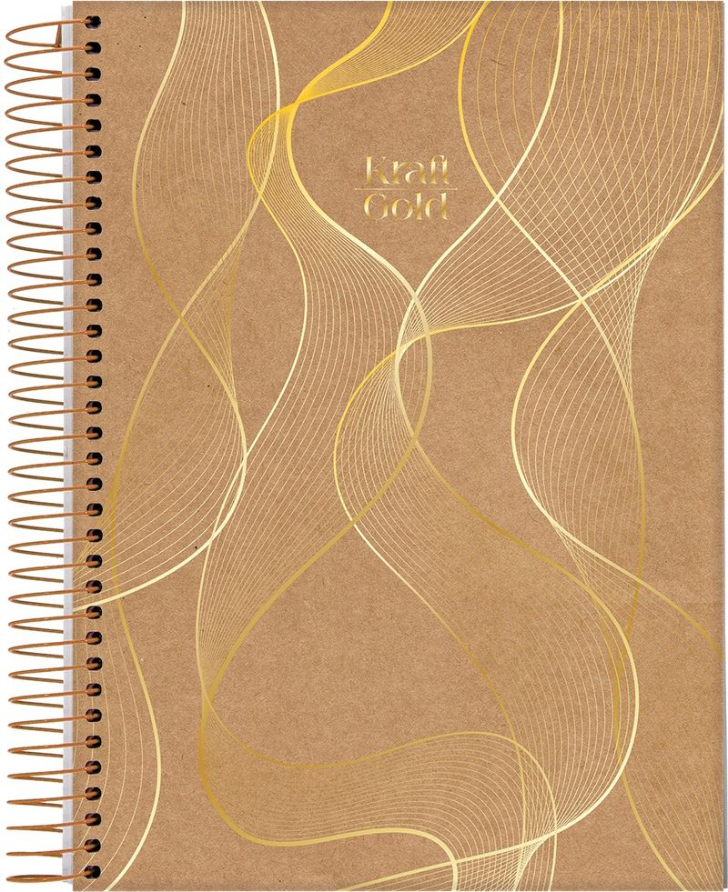 CadernoEspiralCapaDuraKraftGoldProdutoSortidoJandaia80folhas-165549