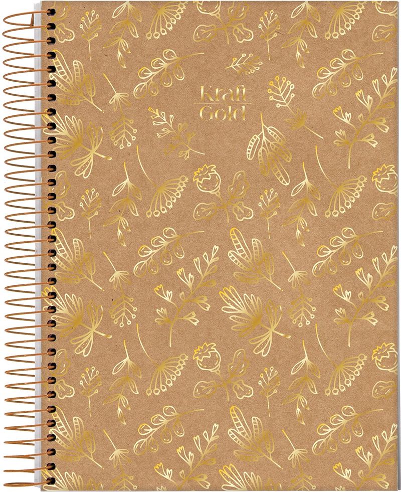 CadernoEspiralCapaDuraKraftGoldProdutoSortidoJandaia80folhas-165551