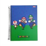 CadernoEspiralCapaduraMarioSortidoForoni10x1com160folhas-165332