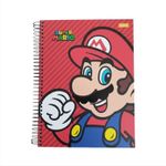 CadernoEspiralCapaduraMarioSortidoForoni10x1com160folhas-165333