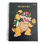 CadernoEspiralCapaduraMarioSortidoForoni10x1com160folhas-165334