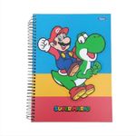 CadernoEspiralCapaduraMarioSortidoForoni10x1com160folhas-165335