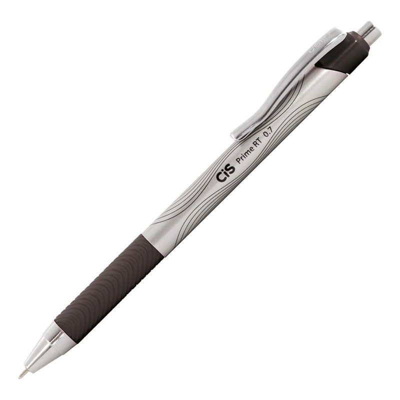 CanetaEsferograficaRetratilCisPrimePreto07mm-154123